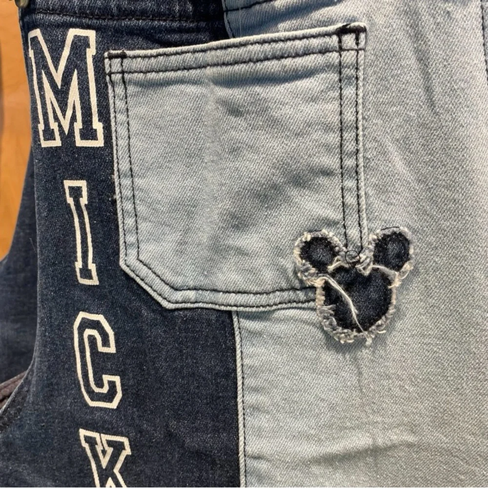 Disney Her Universe Mickey Mouse Denim Overall Dress - NWT - Picture 7 of 8